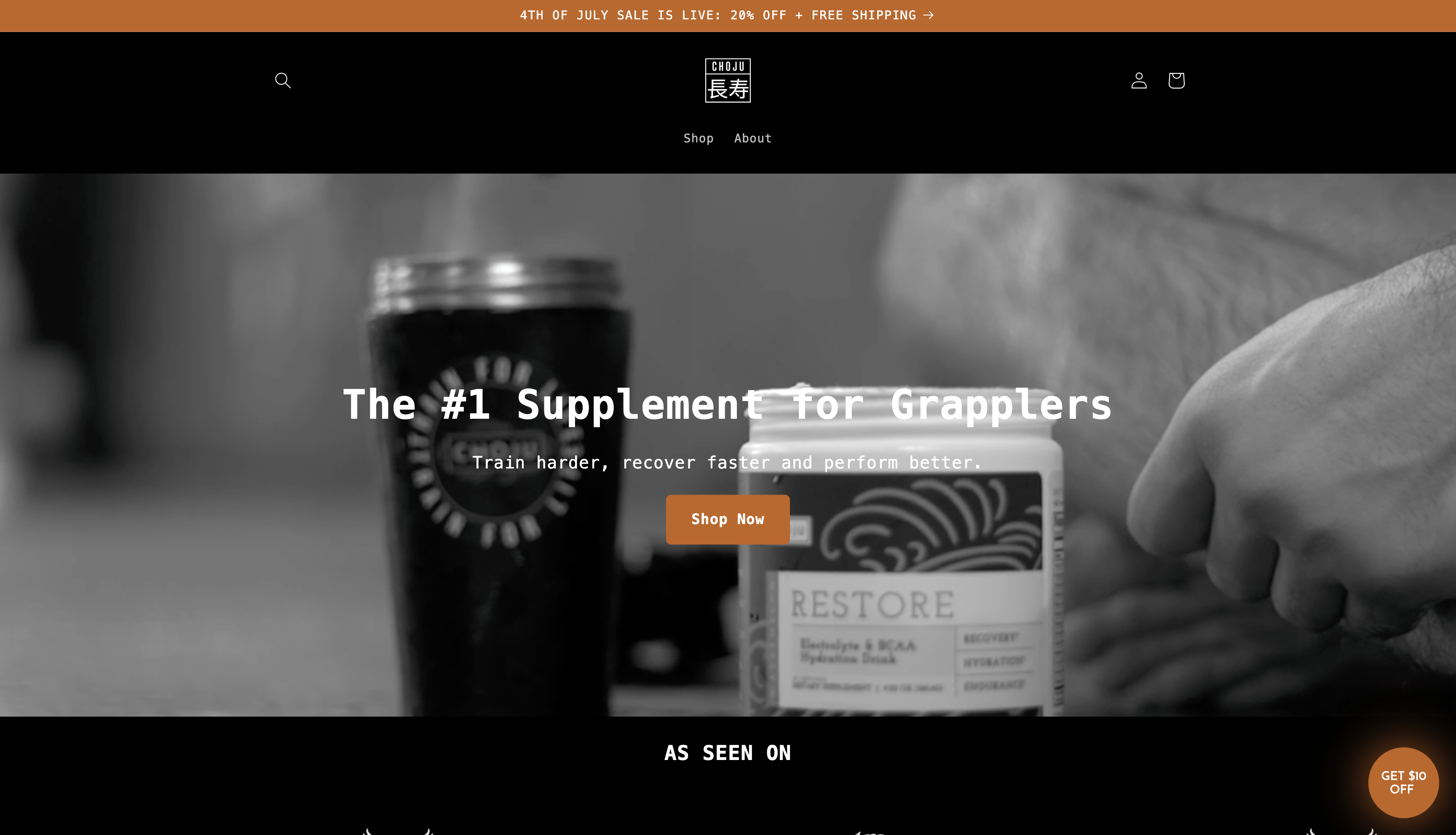 Choju Wellness website